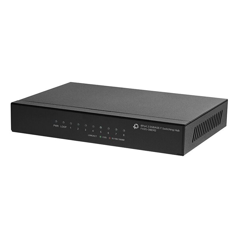 PLANEX FX2G-08EM2 (8ポート 2.5GBASE-T スイッチングハブ