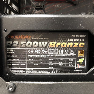 【長野稲里店】中古  自作パソコン(i7 8700K/32GB/SSD240GB/HDD1TB/GTX1060/W10P) 5110000772 