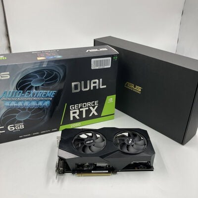 【なんば店】中古  ASUS DUAL-RTX2060-O6G-EVO (PCIE 6GB) 3280023536 