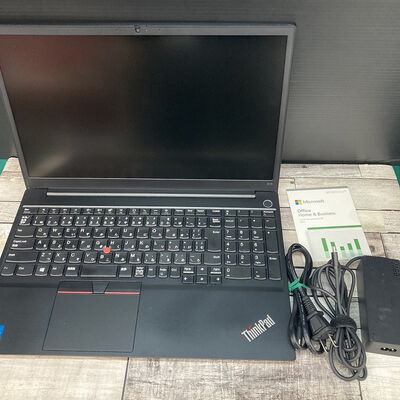 【広島店】中古  LENOVO E15 Gen2 MSO 指紋認証あり (Intel Core i5 1135G7 2.4GHz/8GB/SSD256GB/-/オンボード/15.6/1920x1080/GbE/Wi-Fi/WEBCAM/W11P/Microsoft Office Home and Business 2024) 188490 