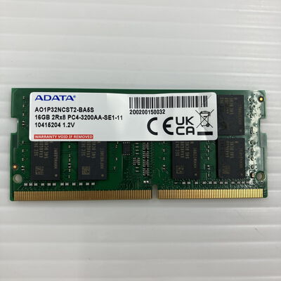 【秋葉原本店】中古  PC4-25600 16GB ノート用(DDR4-3200) 158772 