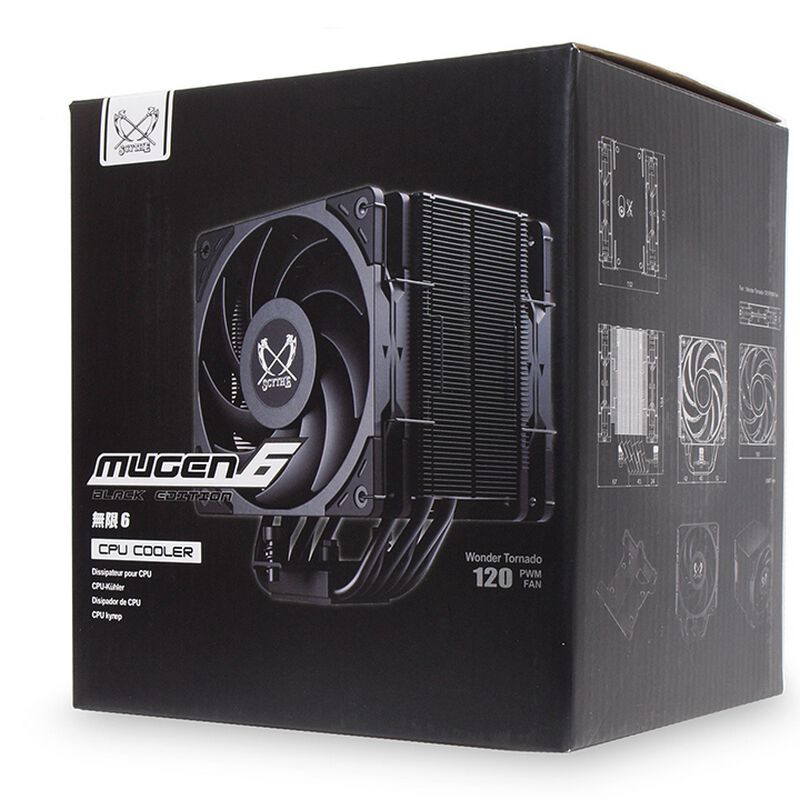 Scythe（サイズ） MUGEN6 BLACK EDITION SCMG-6000DBE