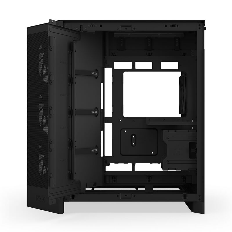 NZXT H9 FLOW RGB+ CM-H92FB-P1 (E-ATX ガラス ブラック) ｜ パソコン