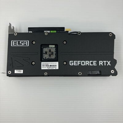 【秋葉原本店】中古  ELSA GEFORCE RTX 3070 S.A.C LHR GD3070-8GEBSH(RTX3070 8GB) 3410013276 