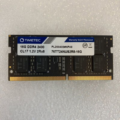 【京都店】中古  PC4-19200 16GB ノート用(DDR4-2400) 150697 