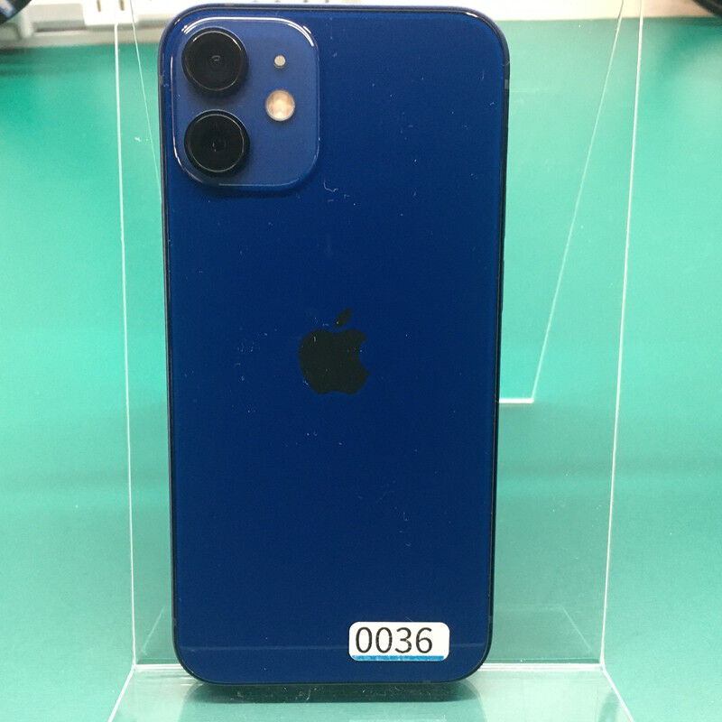 Apple - アップル iPhone12 mini 64GB ブルー SoftBank じゃんぱら-Apple SoftBank 【SIMロック解除済み】 iPhone 12