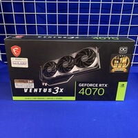 中古  MSI GeForce RTX 4070 VENTUS 3X 12G OC (RTX4070 12GB) 3400009137 