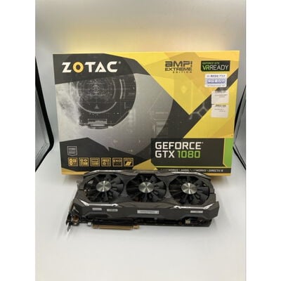 【座間相武台】中古  ZOTAC GeForce GTX 1080 AMP Extreme(ZT-P10800B-10P) 4510002004 