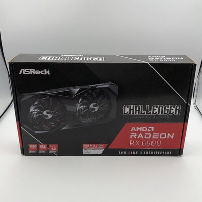 【甲府飯田店】中古  ASRock RX6600 CLD 8G(RX 6600 8GB) 147695 