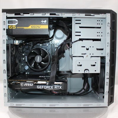 【通販センター】中古  インバースネット FRONTIER(AMD Ryzen 5 5600X/16GB DDR4 (PC4)/SSD512GB/なし/NVIDIA GeForce RTX 3060 12GB/W11H64 MAR) 193908【4/23値下げ!】 