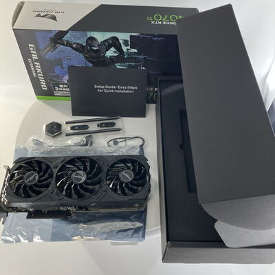 【秋葉原本店】中古  玄人志向 GG-RTX4070Ti-E12GB/TP (RTX4070Ti 12G) 154197 