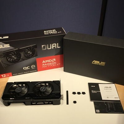 【松山環状枝松店】中古  ASUS Dual Radeon RX 7700 XT OC Edition 12GB GDDR6 4560001252 
