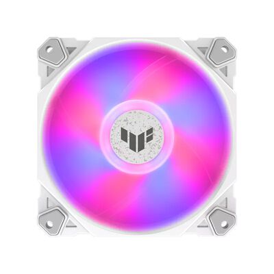 ASUS  TUF Gaming TF120 ARGB Fan - Single Pack ホワイト (TUF GAMING TF120 WHITE ARGB) 