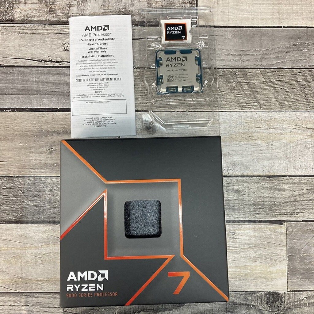 中古 AMD Ryzen 7 9700X (AM5/3.8GHz/40M/C8/T16/65W) 169022 （330194