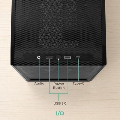 MONTECH  TEN Black (MicroATX ブラック) 
