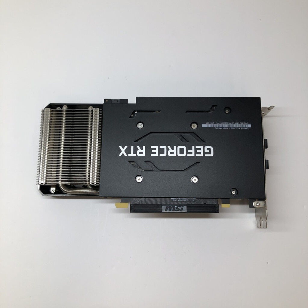 中古 MSI GeForce RTX3060Ti TWIN FAN OC 4990001367 （348726