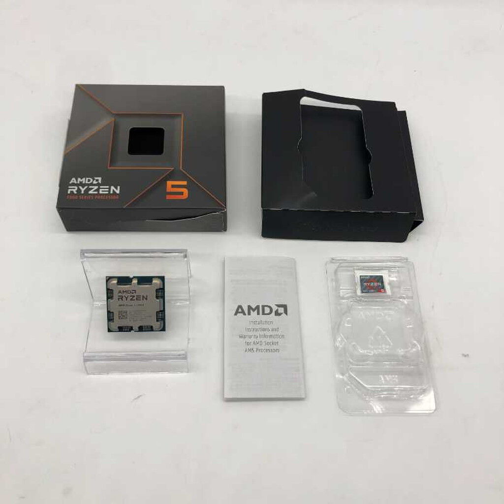 中古 AMD Ryzen 5 7600X (AM5/4.7GHz/38M/C6/T12/105W) 4640002806