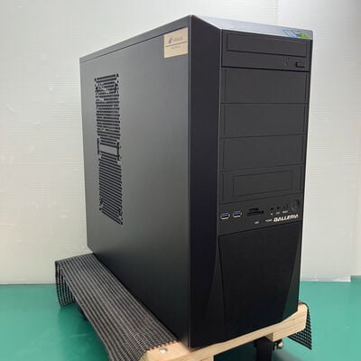 【浦添城間店(沖縄)】中古  THIRDWAVE GALLERIA XG(i7-8700/16GB/SSD1TB+HDD3TB/DVDマルチ/GTX1080 8GB/W10H) 4580001300 