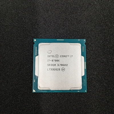 【大須店】中古  INTEL Core i7 8700K (1151/3.70GHz/12M/C6/T12) 136197 