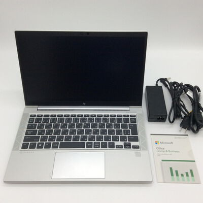 【浜松店】中古  HP EliteBook 830 G8 MSO (Intel Core i5 1145G7 2.6GHz/16GB/SSD256GB/-/オンボード/13.3/1920x1080/Wi-Fi/WEBCAM/W11P/Microsoft Office Home and Business 2024) 190094 