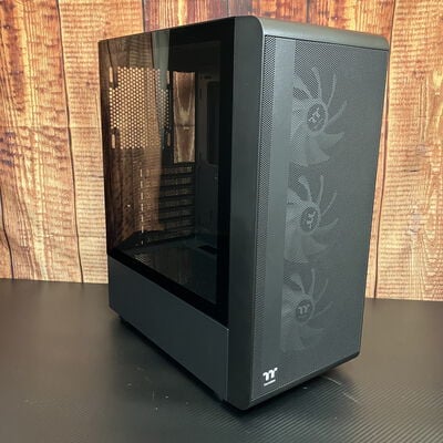 【富士青葉店】中古  Thermaltake CA-1X2-00M1WN-00(S200 TG ATX BK) 5070001138 