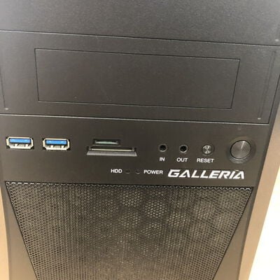 【宮崎恒久店】中古  GALLERIA ZZ(i9 9900K/32GB/SSD1TB+1TB/HDD3TB/RTX2080Ti/W11H) 5160000654 