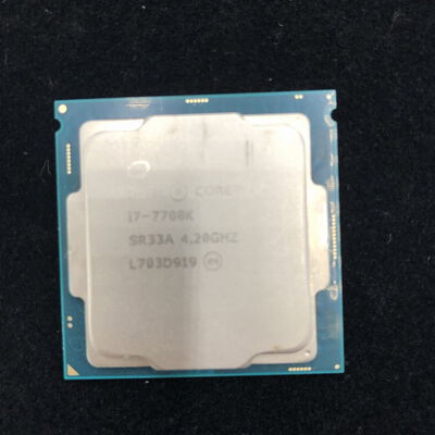 【盛岡都南店】中古  INTEL Core i7-7700K (1151/4.20GHz/8M/C4/T8) 133190 