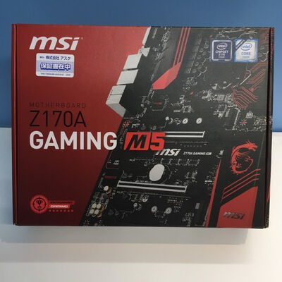 【博多店】中古  MSI Z170A GAMING M5 (Z170 1151 ATX DDR4) 128722 
