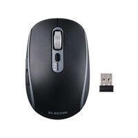 エレコム  M-PN10MBMSBK (Precisionist USB無線/Bluetoothマウス[チルト付8ボタンMサイズ] ブラック) 