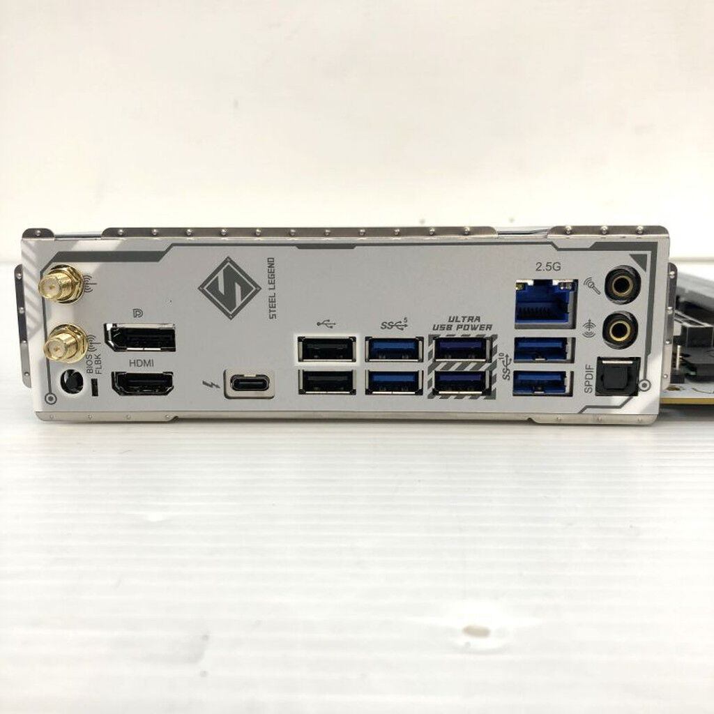 ★中古・美品★ ASRock B860 STEEL LEGEND WiFi 中古 ASRock B860M Steel Legend WiFi (B860 1851 mATX) 175437