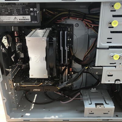 【姫路店】中古  FRONTIER BTOパソコン(i7 10700F/32GB/SSD512GB/HDD2TB/GTX1660 SUPER/W11H) 4740001389 