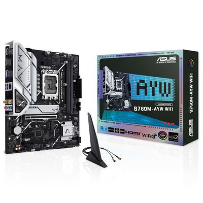 ASUS  B760M-AYW WIFI (B760 1700 MicroATX) ドスパラ限定モデル 