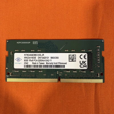 【なんば店】中古  DDR4 PC4-25600 8GB SODIMM ノート用 148256 