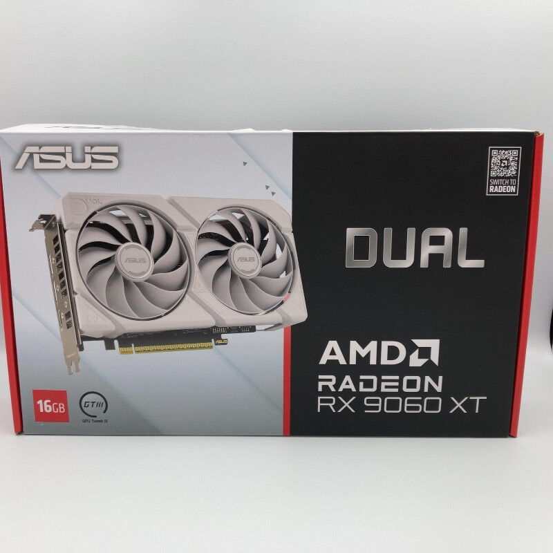 中古 ASUS DUAL-RX9060XT-16G-WHITE (RX9060XT 16GB) 189000 （400990