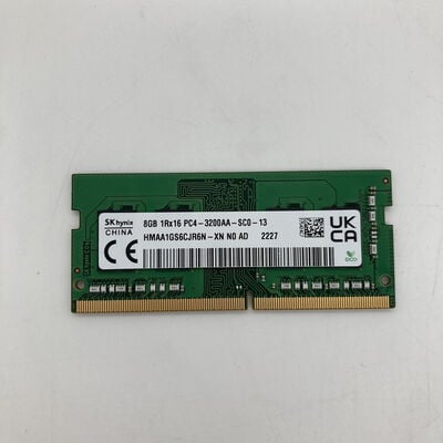 【堺七道店】中古  PC4-25600 8GB ノート用 158771 