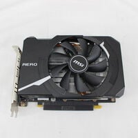 中古  MSI GeForce GTX 1660 Ti AERO ITX 6G OC（GTX 1660 Ti 6GB） 3480033110 