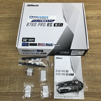【津ラッツ店】中古  ASRock B760 Pro RS WiFi(B760 1700 ATX DDR5) 4990001693 