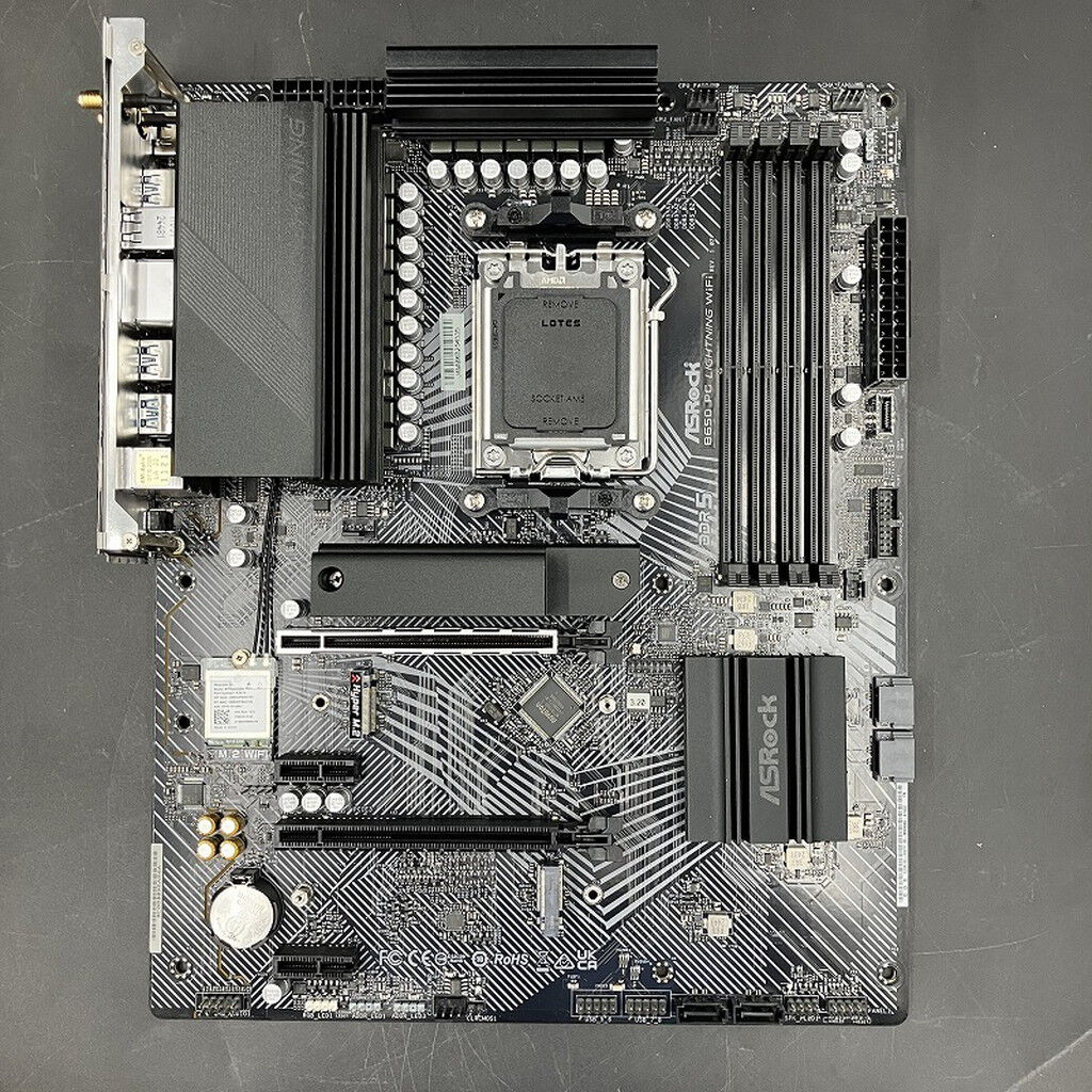 中古 ASRock B650 PG Lightning WiFi (B650 AM5 ATX DDR5