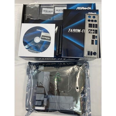 【仙台店】中古  ASRock Z490M-ITX/ac (Z490 1200 mITX DDR4) 142633 