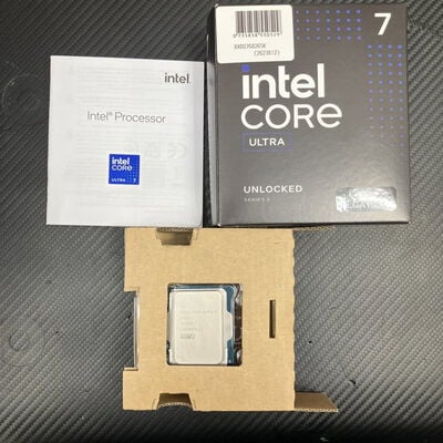 【富士青葉店】中古  INTEL Core Ultra 7 265K (1851/3.9G/30M/C20/T20) 