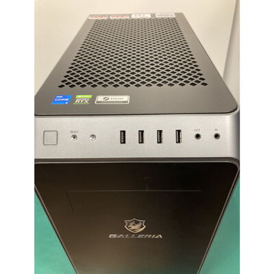 【富山本郷店】中古  GALLERIA RM5C-R36T (Intel Core i5 12400 /32GB/RTX3060Ti/SSD 512G+SSD 1T/-/Win 11 Home/-) 4760000866 