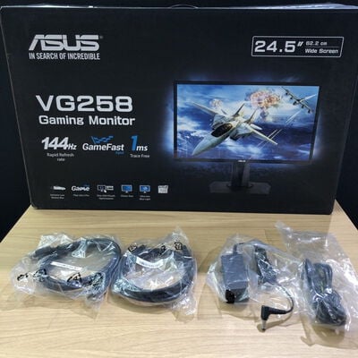 【甲府飯田店】中古  ASUS VG258Q(24.5"W 1D1H1DP 1ms TN 144Hz) 182906 