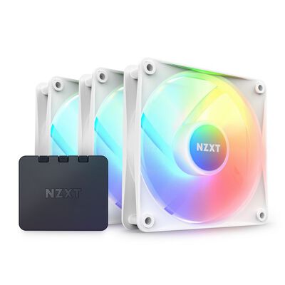 NZXT  F120 RGB Core Triple Pack RF-C12TF-W1 (3個パック ホワイト) 