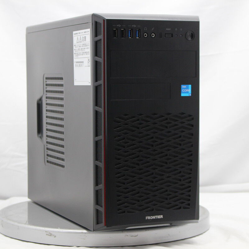 中古 インバースネット FRONTIER(Intel Core i5 12400F/16GB DDR4 (PC4