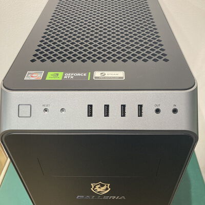 【浦添城間店(沖縄)】中古  GALLERIA XA7R-R47(Ryzen 7 5700X/16GB/SSD1TB/RTX4070 12GB/W11H) 4780001563【8/6値下げ!】 