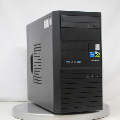 【通販センター】中古  THIRDWAVE Magnate EM041(Intel Core i5 12400/16GB DDR4 (PC4)/SSD512GB/DVDマルチ/NVIDIA GeForce GTX 1650 4GB/W11H64 MAR) 195672 