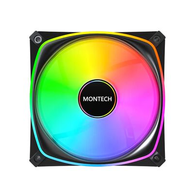 MONTECH  RX120 PRO 3 in 1 Black (3個パック ブラック リバースブレード) 