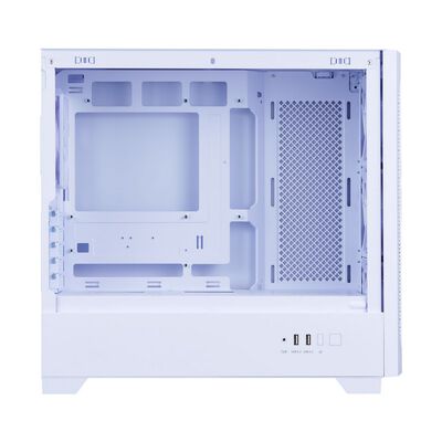 ADATA  LANDER 300 LANDER300MAA-WHCWW (MicroATX ガラス ホワイト) 