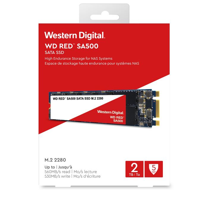 Western Digital WD Red SA500 WDS200T1R0B (M.2 2280 2TB