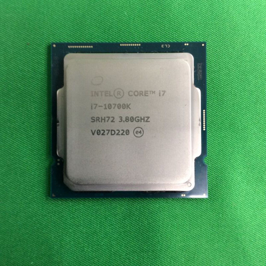 中古 INTEL Core i7 10700K (1200/3.8G/16M/C8/16) 142592 ｜ パソコン